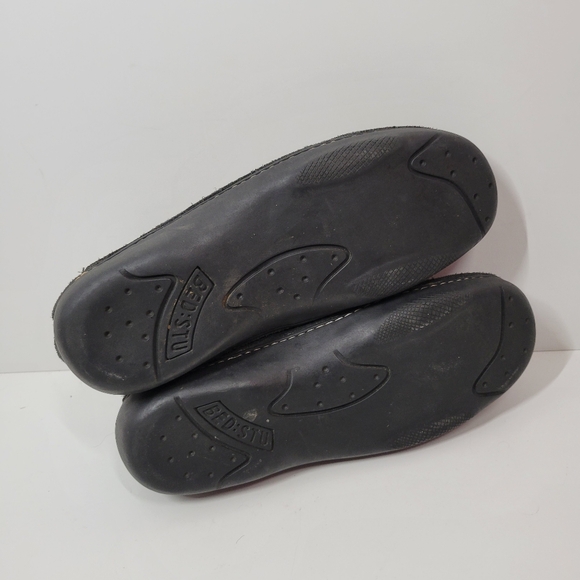 BED STU The Next Step Black Pebbled Leather Chukka Moccasin Shoes Men Size 11 - Picture 5 of 6